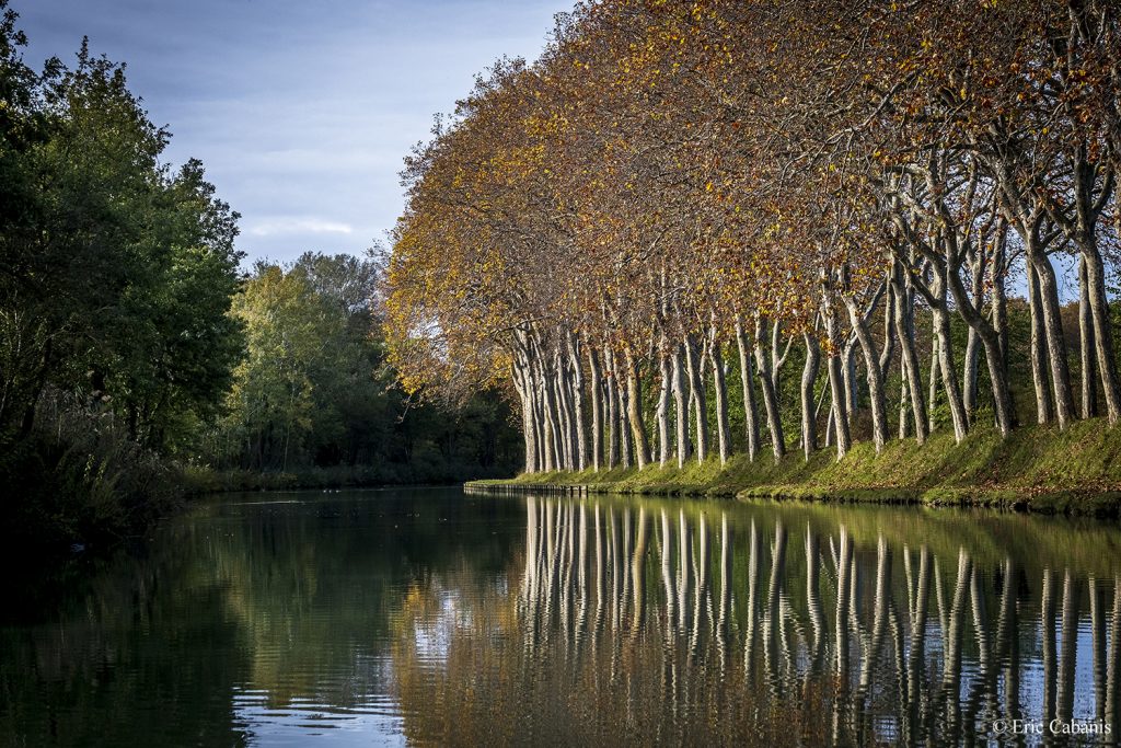 Le Canal du Midi près de l'écluse d'Ayguesvives en décembre 2019 Photojournalism Streetphotography Landscapephotography Eric Cabanis