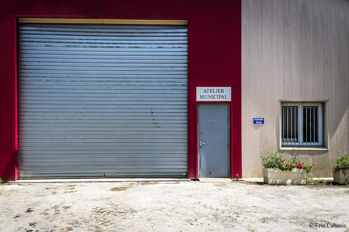 Ateliers municipaux à Villepinte près de Carcassonne le 21 mai 2020 Photojournalism Eric Cabanis