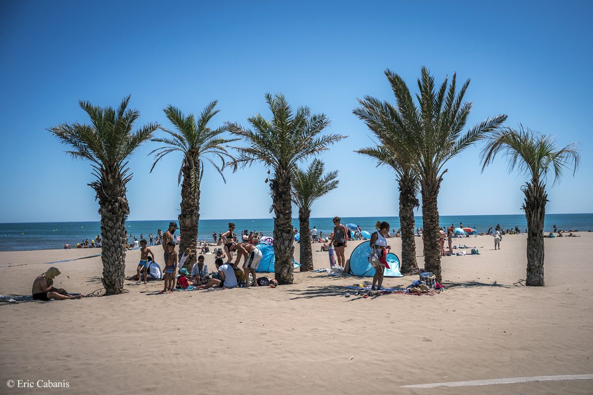 A Narbonne-Plage le 5 juillet 2020 Narbonne-Plage on July 5, 2020 Eric Cabanis Photojournalist
