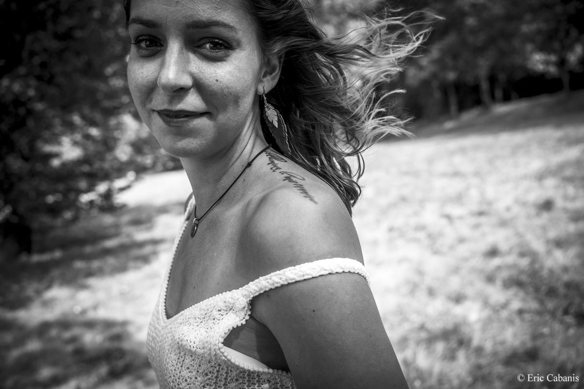 Vanessa près du lac de Saint-Ferréol le 2 août 2020 Eric Cabanis Photojournalist