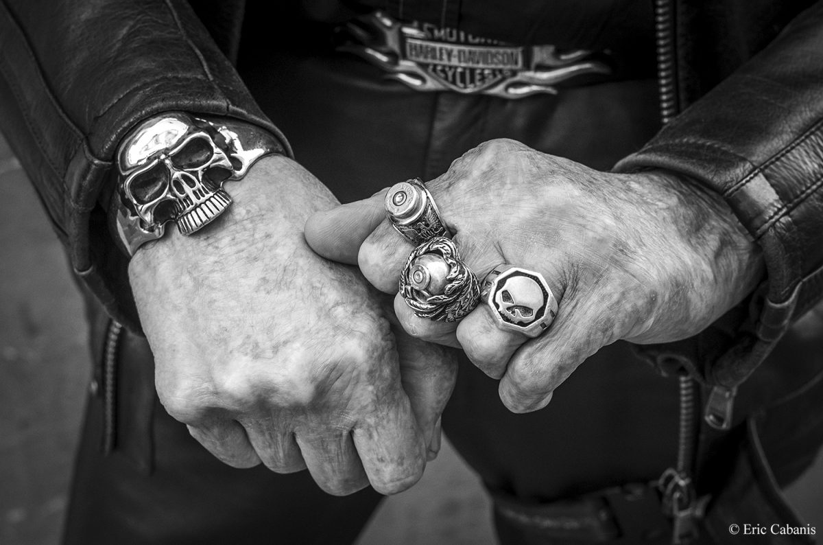 Les bagues de Alain le biker Alain the biker's rings October 8, 2020 Eric cabanis Photography