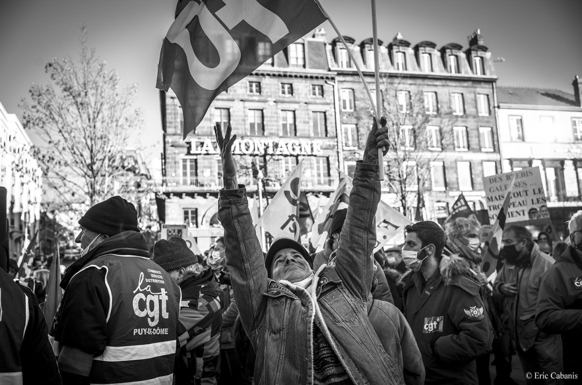 Manifestation contre la loi "Sécurité globale" à Clermont-Ferrand le 5 décembre 2020 Eric CABANIS Photojournalism