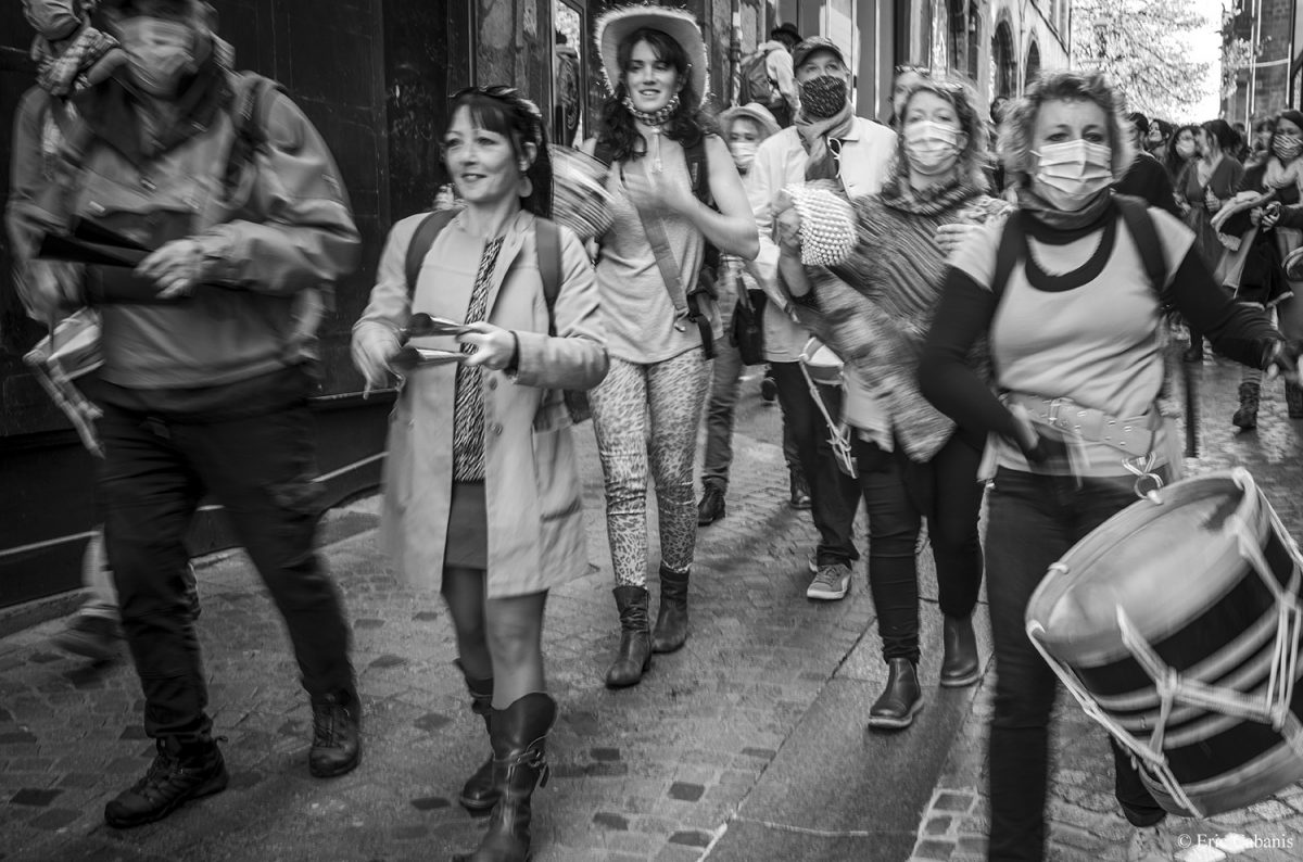 Marche colorée pour la Culture, Clermont-Ferrand 17 avril 2021 Eric Cabanis Photographer