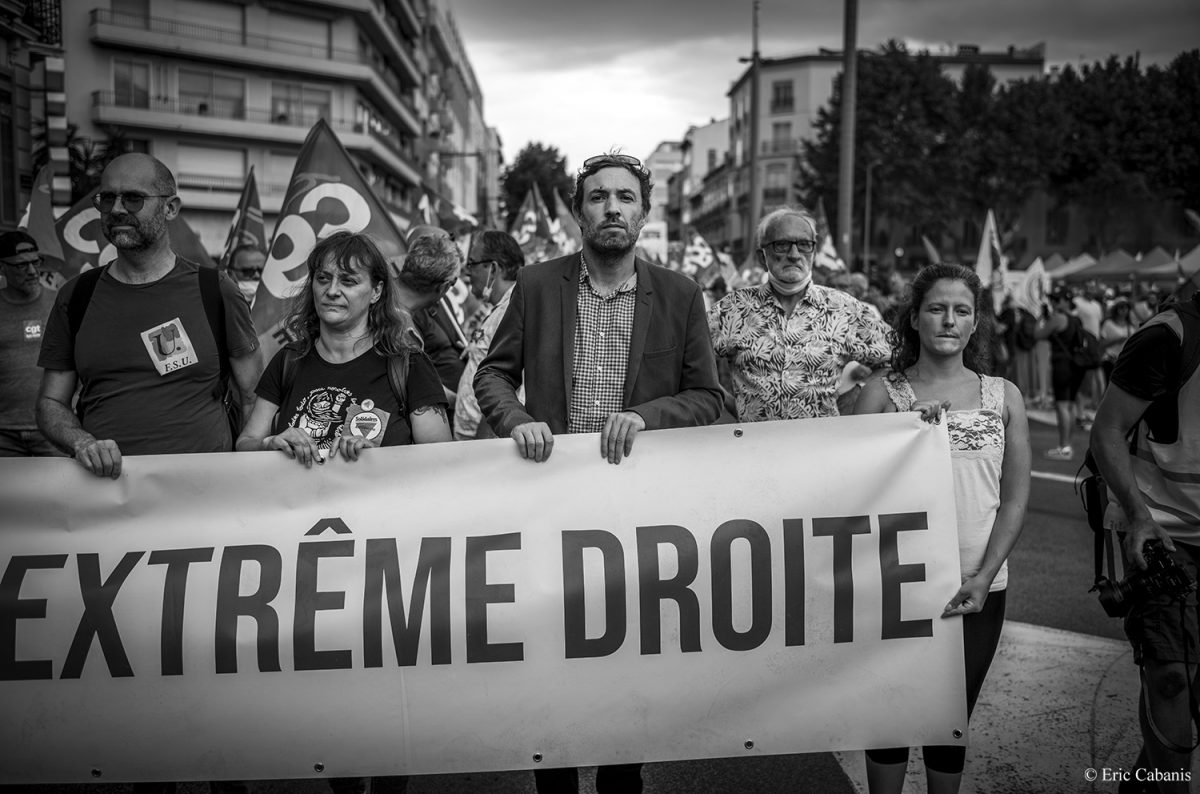 National demonstration against the far right in Perpignan