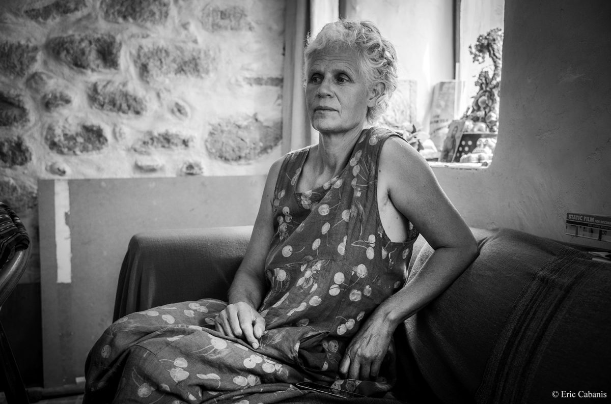 Nathalie at home in Loupia, southern France, July 1st, 2021 Eric Cabanis Photographer