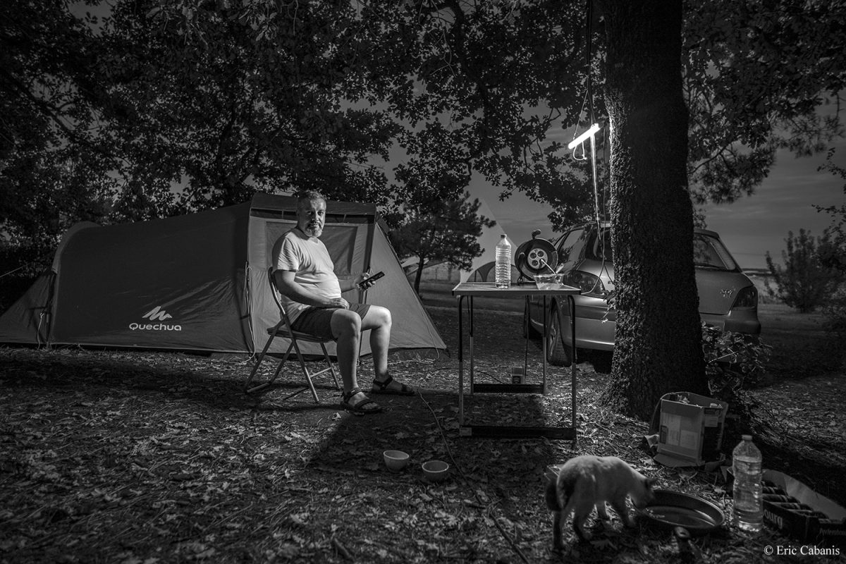 Antonio dans le camping, 25 août 2022