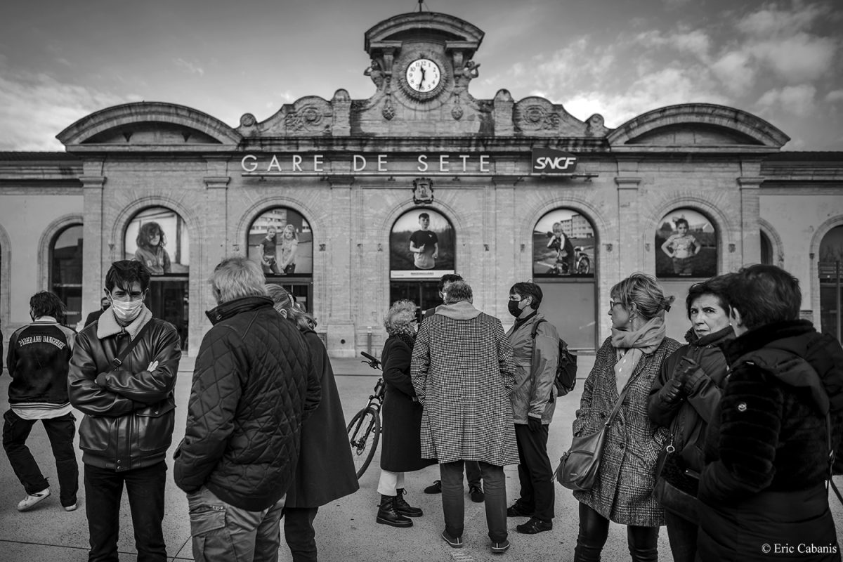 Gare de Sète, 8 janvier 2022