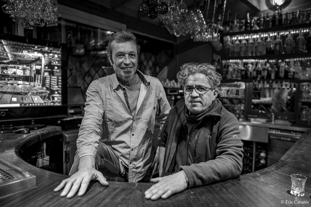 Gérard et Boualem, les deux boss de La Taverne à Montgaillard-Lauragais, le 11 janvier 2022