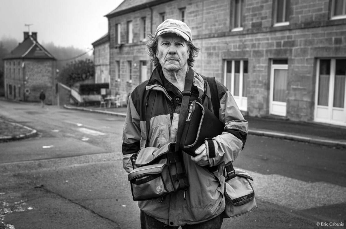 Claude Garel, photographe, le 11 novembre 2024 à Gentioux